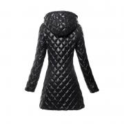 Manteau Duvetica Noir Pour Femme Pas Cher